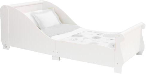 KidKraft Lit traîneau blanc (70 x 140 cm)
