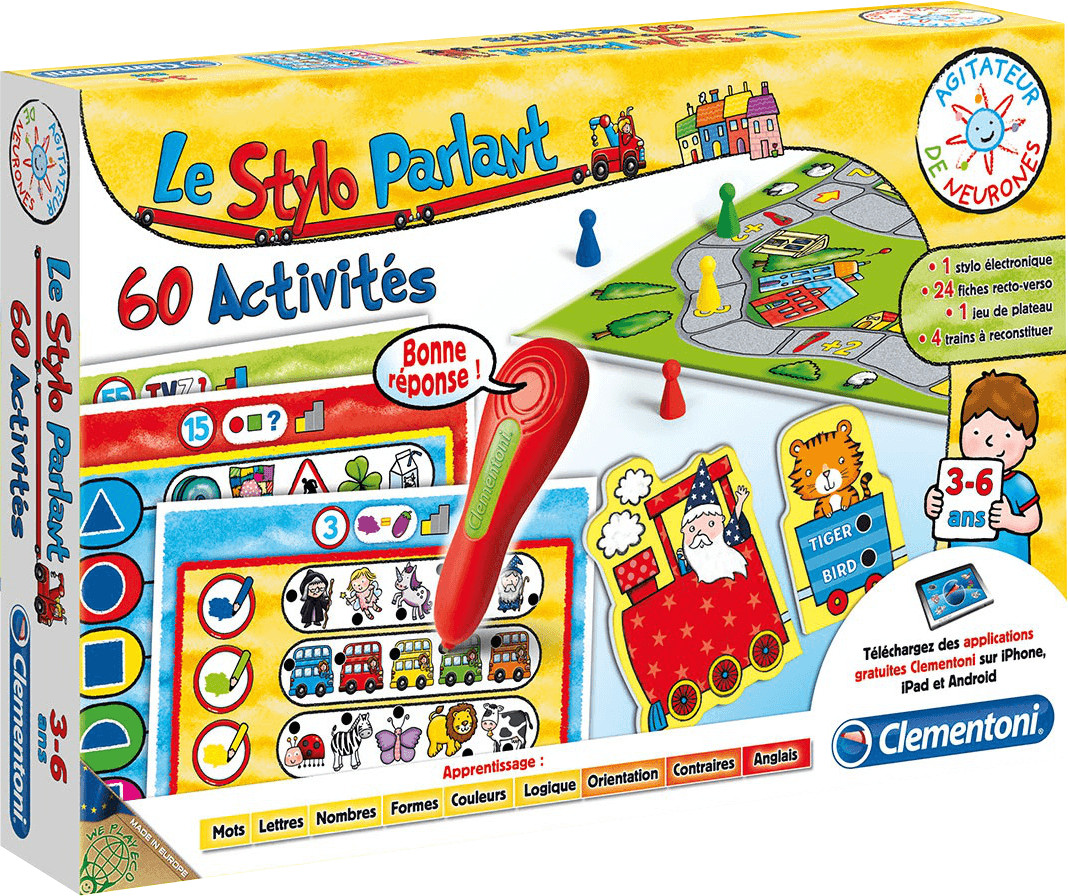 Clementoni Le stylo parlant - 60 activités
