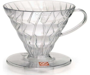 Hario Kaffeefilter aus Kunststoff VD-02T (V60 02) transparent ab 4