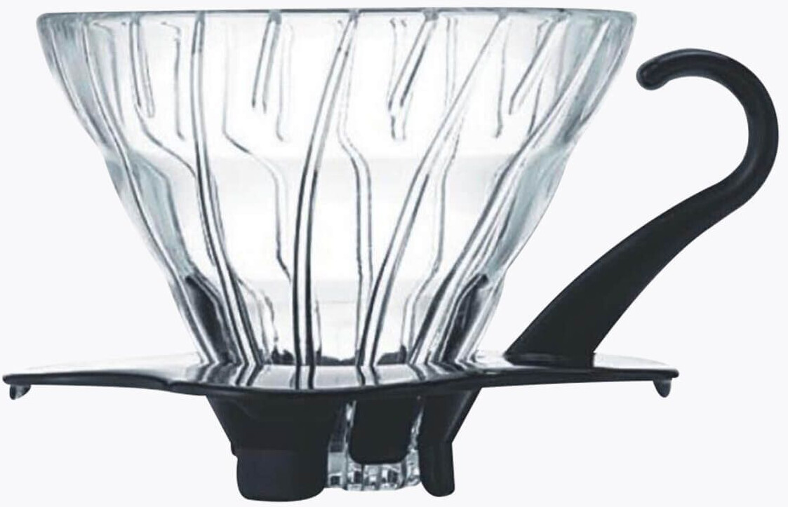 Hario V60 Glass Coffee Dripper 01 Black