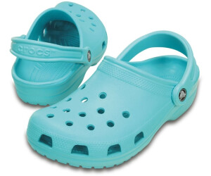 pool blue crocs