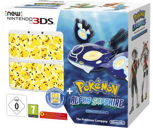 Nintendo New 3DS + Pokémon Alpha Saphir Pack