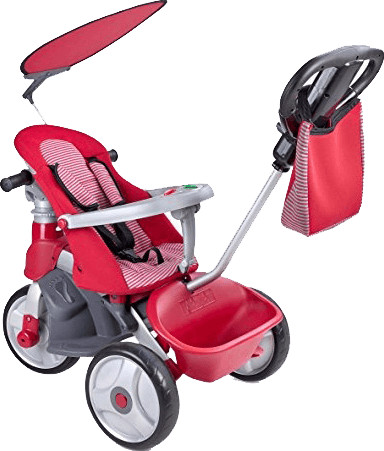Feber Baby Trike Easy Evolution rouge