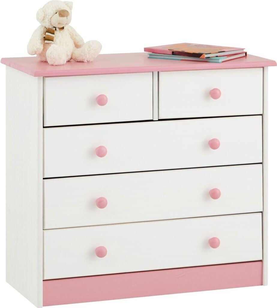 Idimex Rondo White/Pink (8205)
