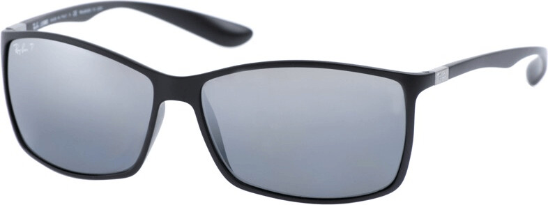 Ray-Ban Liteforce Tech RB4179 601S82 (black/polarized silver mirrored)