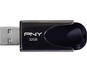 PNY Attaché 4 USB-Sticks – 5x16 GB, USB 2.0, Mit Schiebemechanismus & Schlüsselschlaufe