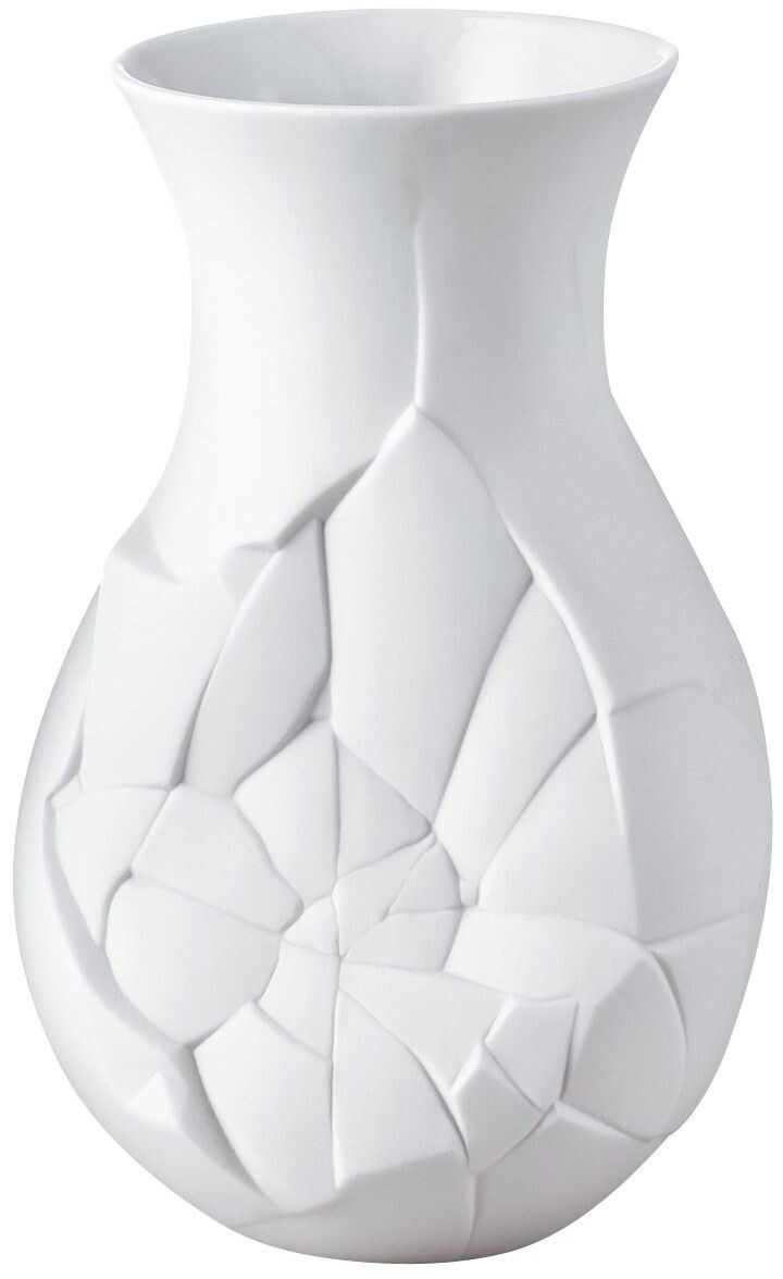 Rosenthal Vase of Phases Weiss matt Vase 21 cm Tischvase Weiß Blumenvase