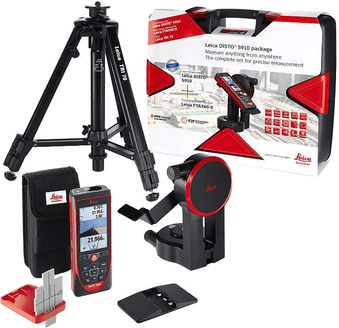 Leica DISTO S910 (incl. tripod)