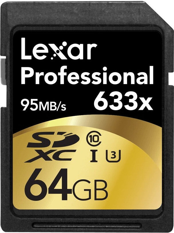 Lexar Professional 633x SDXC 64GB U3 (LSD64GCBEU633)