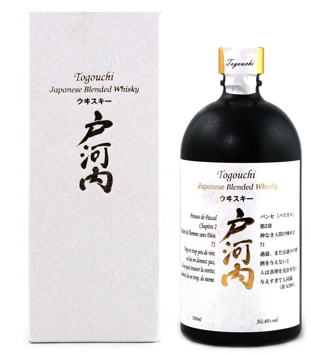 TOGOUCHI Whisky japonais blended malt 40% avec étui 70cl pas cher 
