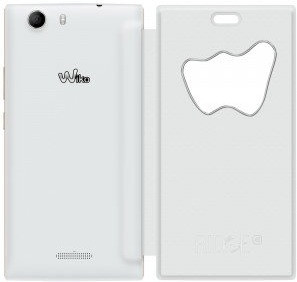 Wiko Folio Back Cover W Vision blanc (Ridge 4G)