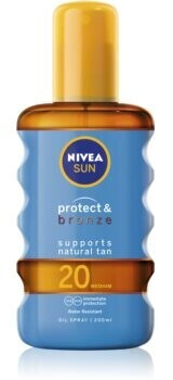 Nivea Sun Spray Huile Protect & Bronze SPF 20 200 ml
