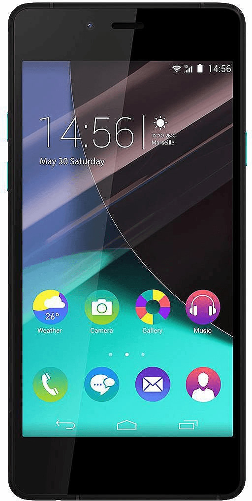 Wiko Highway Pure noir/turquoise