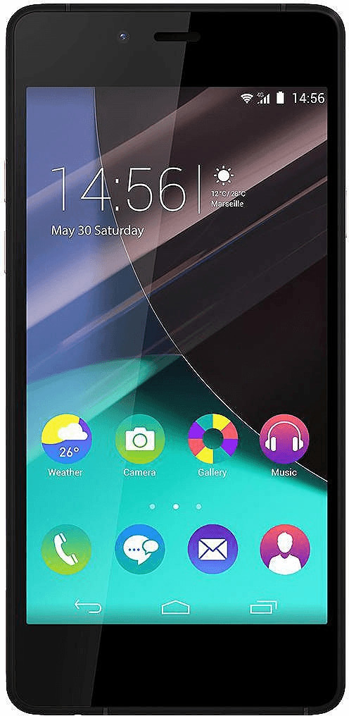 Wiko Highway Pure noir/or