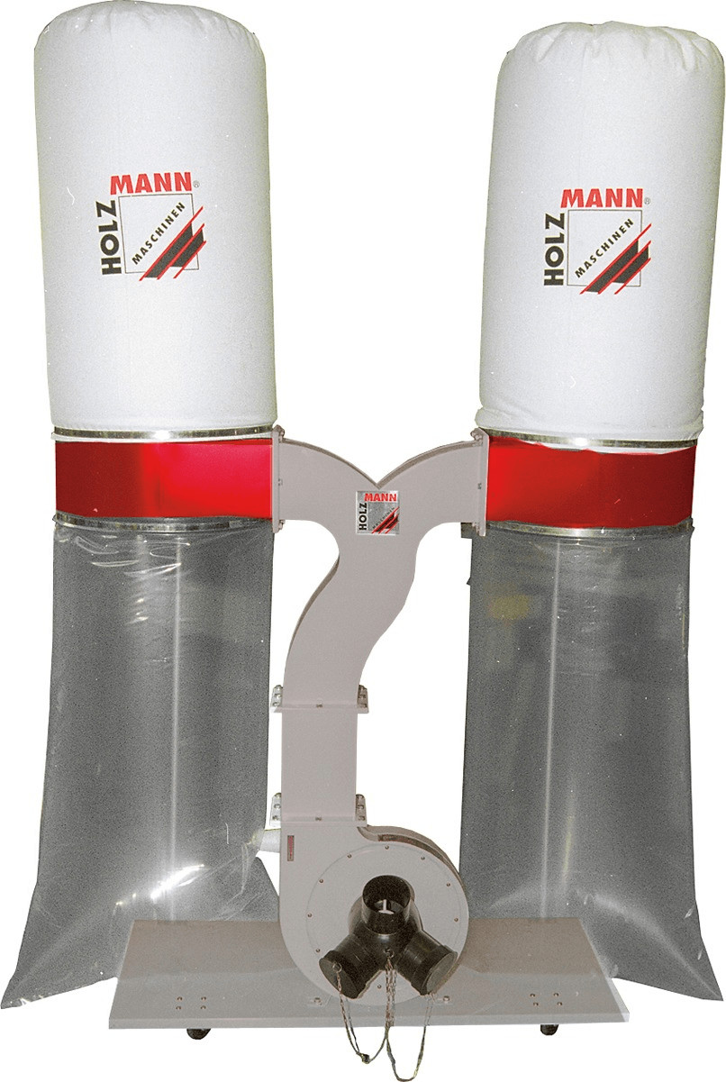 Holzmann Aspirateur d'atelier 400 V avec raccordements (ABS 3880)