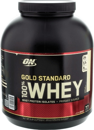Optimum Nutrition 100% Whey Gold Standard 2273g Vanilla Ice Cream