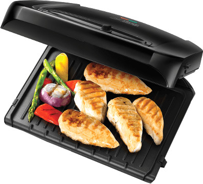 George Foreman 20850 Entertaining 6 Portion Grill