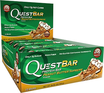 Quest Nutrition Quest Bar 12 x 60g Peanut Butter Supreme