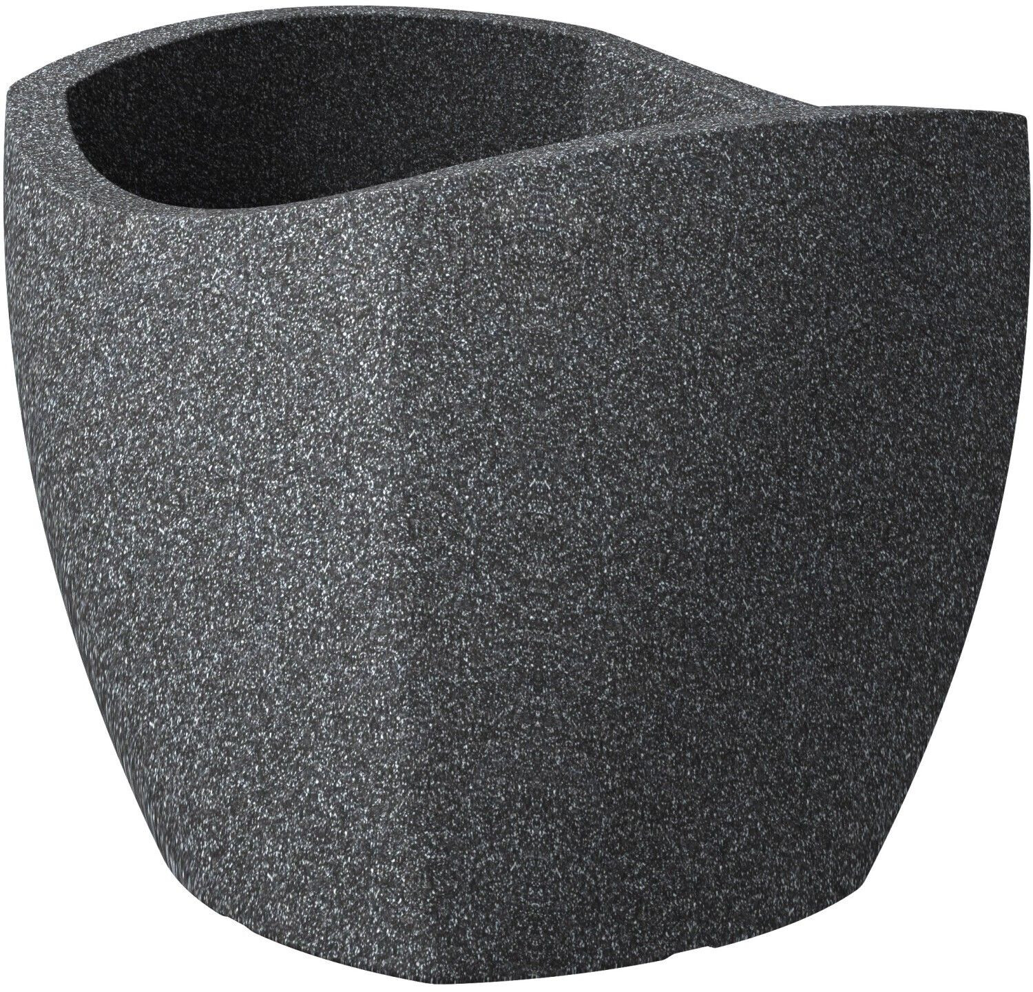 Scheurich Wave Globe Cubo (40cm) noir-granit