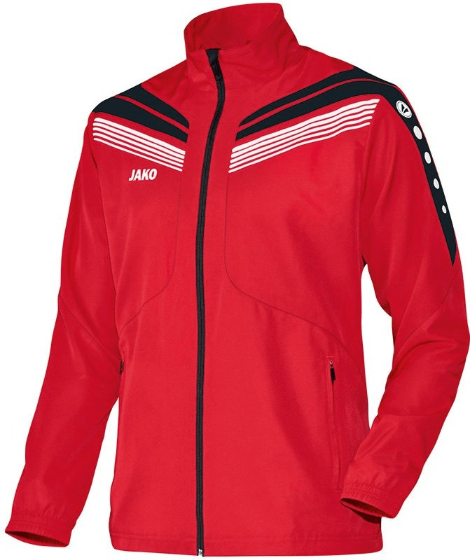 JAKO Veste de présentation Pro femme rouge/noir/blanc
