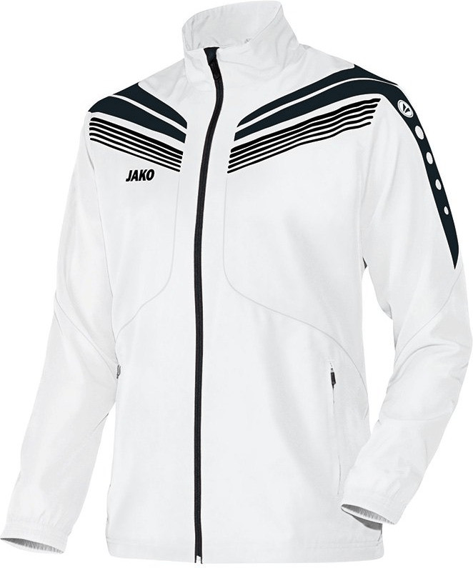 JAKO Veste de présentation Pro femme blanc/noir