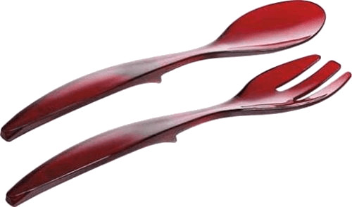 Emsa Couverts à salade Vienna 30 cm (rouge)