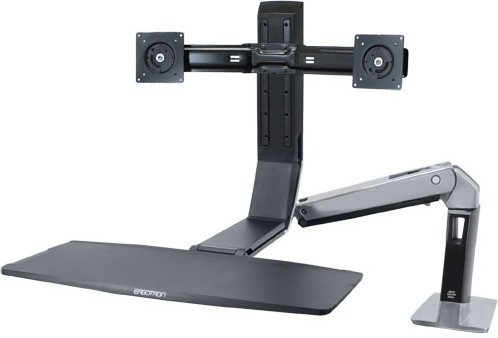 Ergotron 24-312-026 WorkFit-A Dual