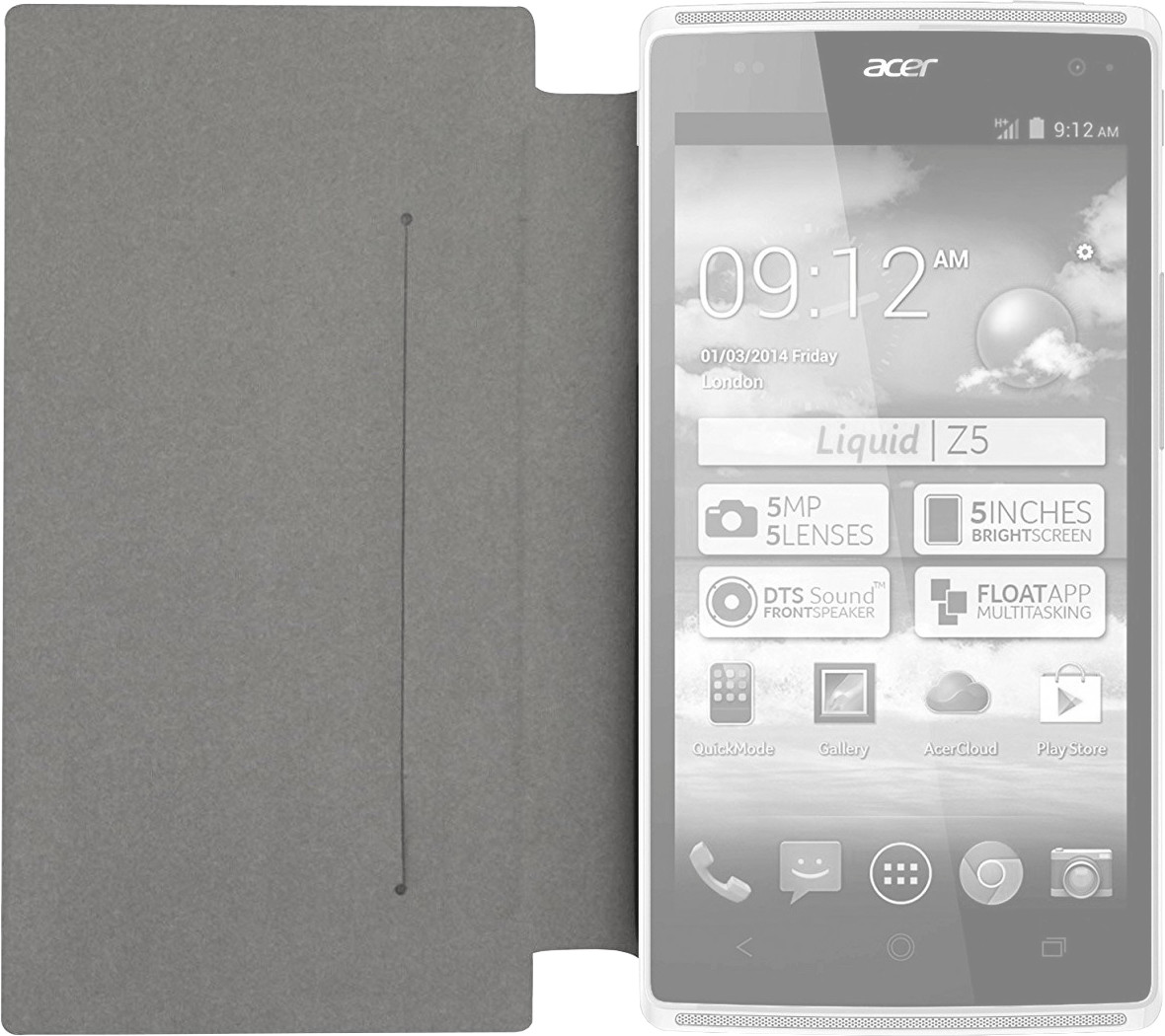 Swiss Charger Folio Case (Acer Liquid Z5)