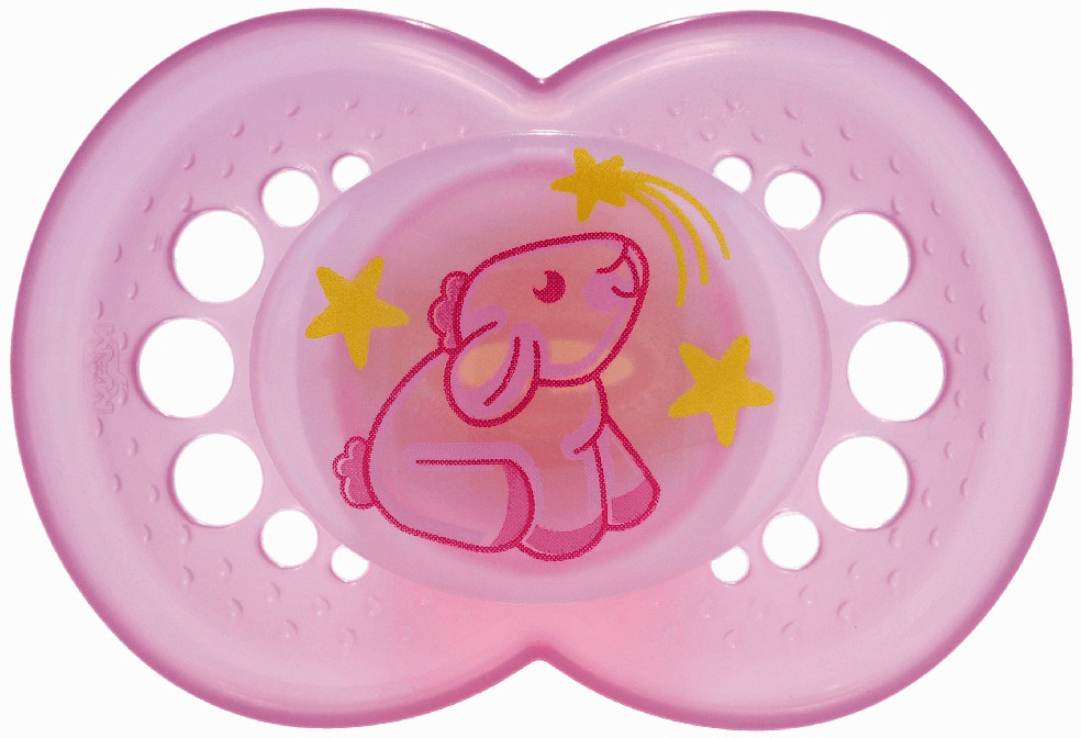 MAM Night Soother Latex 16-36 Months (2 pieces)