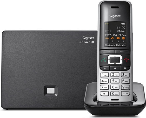 Gigaset S850A GO Solo argent/noir