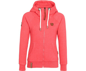 Pink Melange Naketano Jacke Rosa Damen Naketano Jacke Damen Gelb