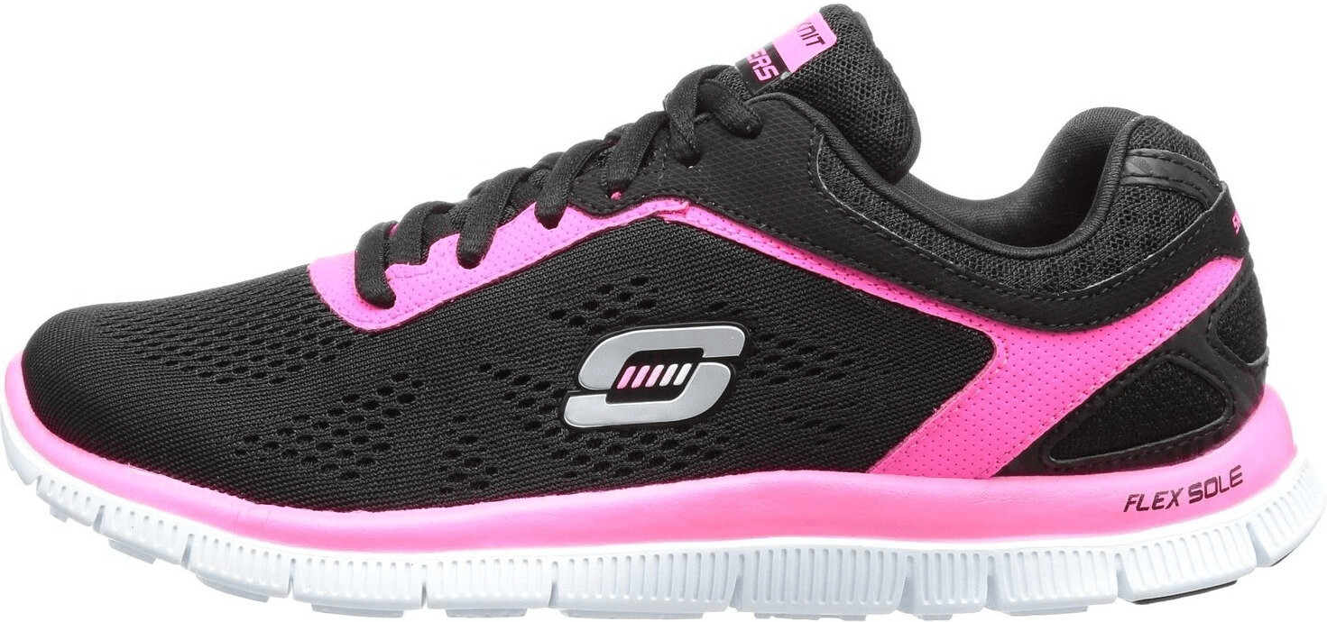 Skechers Flex Appeal Love Your Style black/hot pink