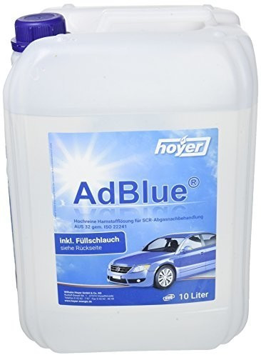 Adblue 10L für Diesel - Inkl. 2 x Ausgießer & Mikrofasertuch