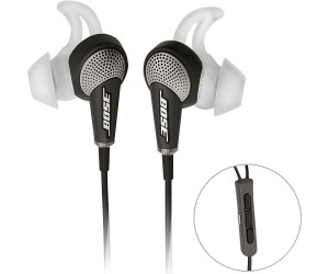 Noir Bose Écouteurs Intra-auriculaires à Réduction du Bruit QuietComfort 20 Apple 