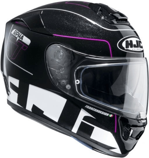 HJC RPHA ST Balmer noir/blanc/rose