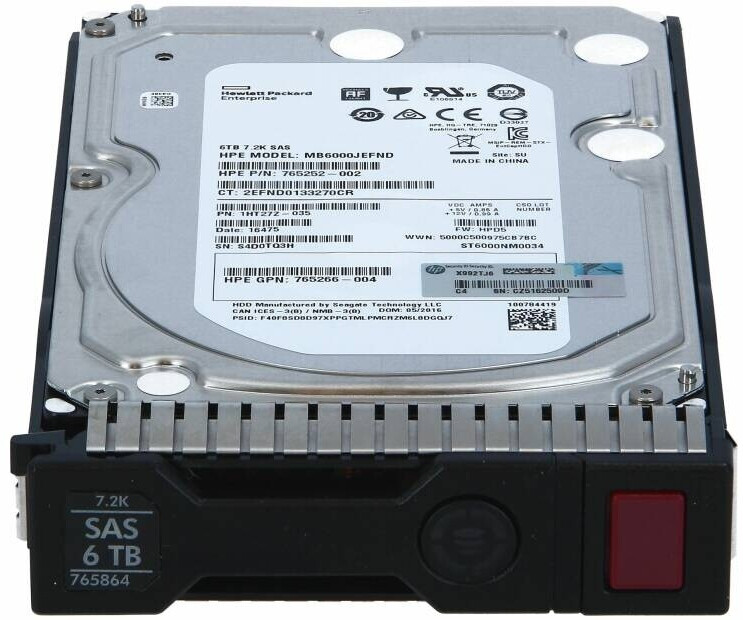 HPE SAS III 6 To (765259-B21)