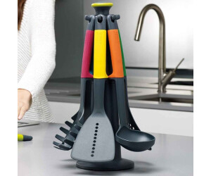 Ensemble Ustensiles Cuisine Enfant Casdon Joseph Elevate – 6 Pièces Colorées Avec Support Rotatif – Cadeau Pour 3 Ans Et Plus