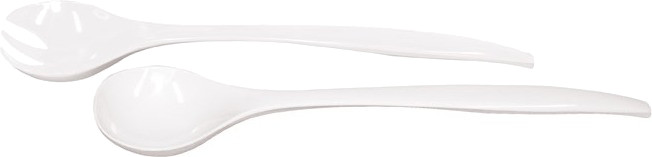 Zak Couverts à salade Duo 29 cm blanc