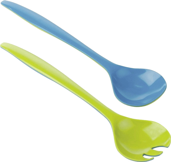 Kuhn Rikon Couverts à salade bleu/vert