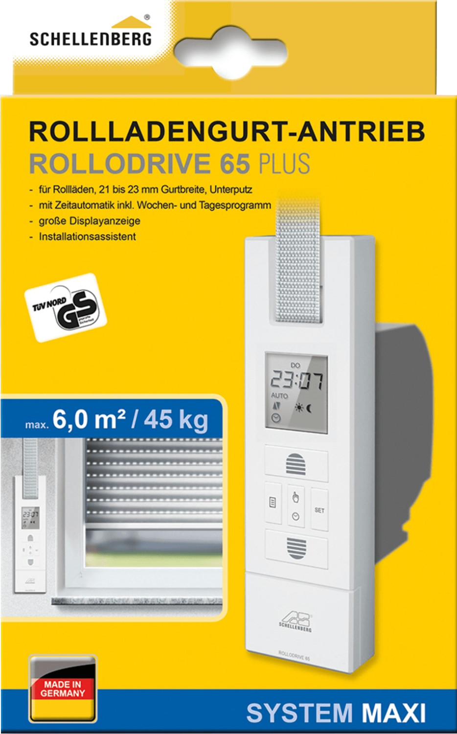 Schellenberg RolloDrive 65 Plus 153,35 bei ab (Februar Preisvergleich € 2024 | Preise)