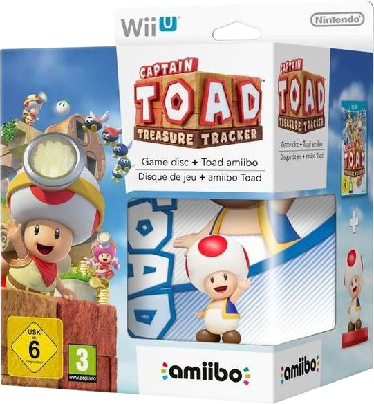 Captain Toad: Treasure Tracker + amiibo Toad (Wii U)