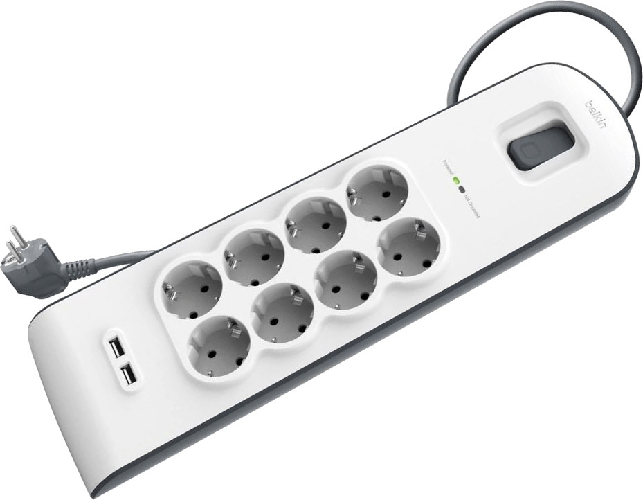 Belkin Multiprise parafoudre 8 prises (BSV804VF2M)
