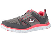 Skechers Flex Appeal 3.0 Rosa bei Skechers Flex Appeal Spring Fever Black and Hot Pink Women's