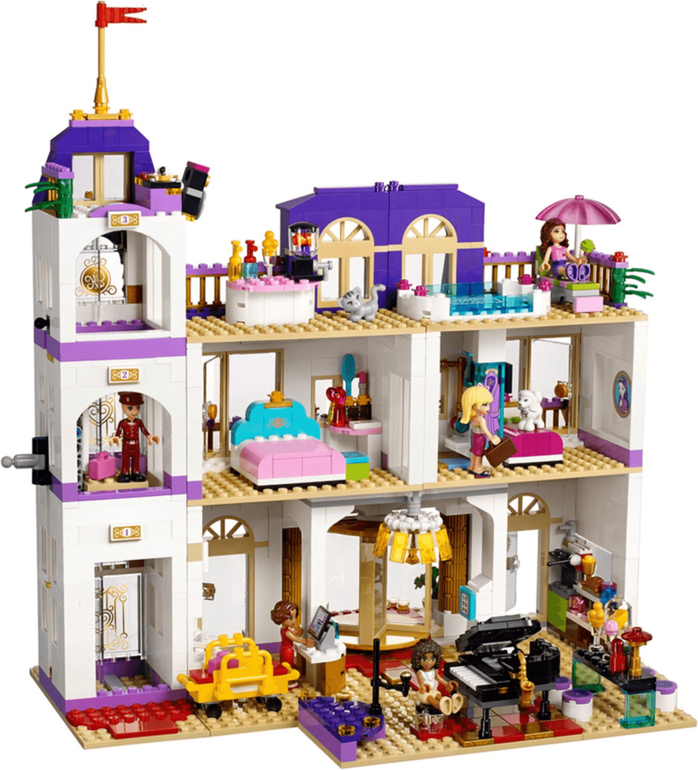 Mantle enke ring LEGO Friends 41101 - Il Grand Hotel di Heartlake a € 329,90 (oggi) |  Migliori prezzi e offerte su idealo