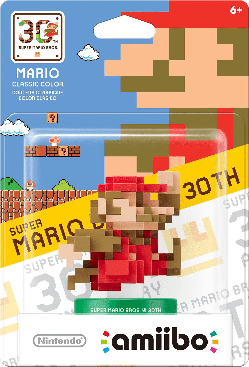 Nintendo amiibo: Super Mario Bros. 30th - Mario Couleur Classique