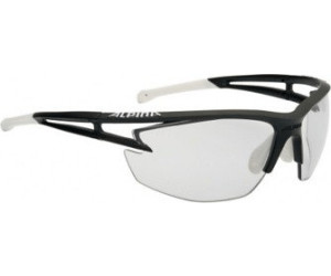 Radsportbrille white matt red black Alpina Eye-5 Shield VL 