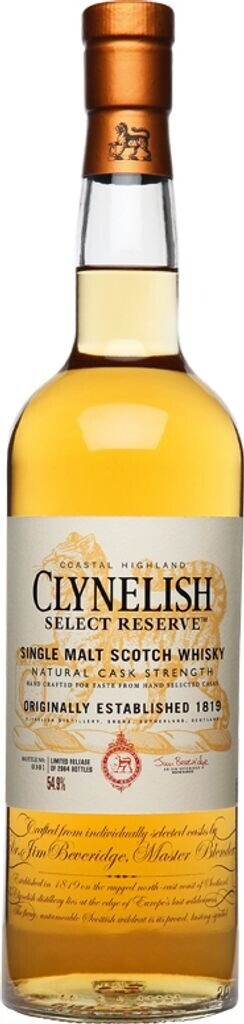 Clynelish Select Reserve Natural Cask Strength 0,7 L 54,9 %