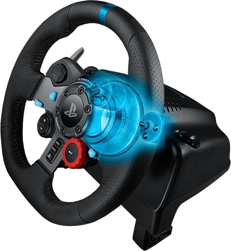 Logitech G29 Driving Force Gaming Rennlenkrad, Zweimotori