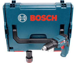 Bosch Professional 12V System visseuse plaquiste sans-fil GTB 12V-11 avec 2 batteries GBA 12V 2.0Ah, chargeur GAL 12V-20, 1 embout de vissage PH 2102, dans L-BOXX 102 