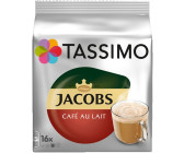 TASSIMO L'Or Café Latte Macchiato 5 paquetes de 8 unidades (Total 40  unidades) + Marcilla Café con Leche 5 paquetes de 16 cápsulas: Total 80  unidades